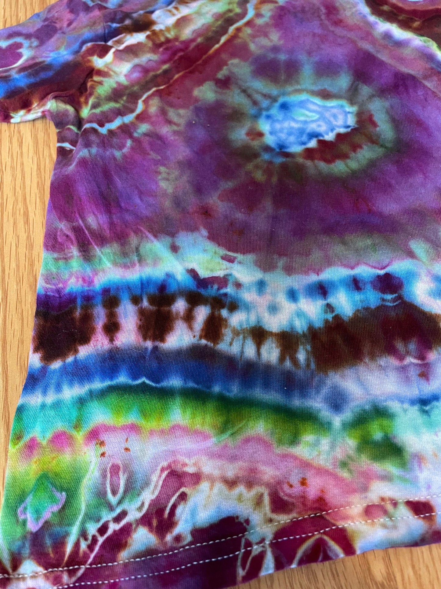 Children’s Small Tie Dye Tshirt | Hand-Dyed | One Of A Kind