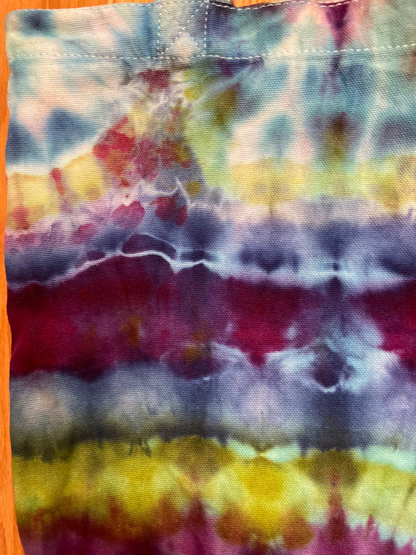 Kaleidoscope Tie Dye Canvas Tote | One Size | Hand-Dyed | One Of A Kind