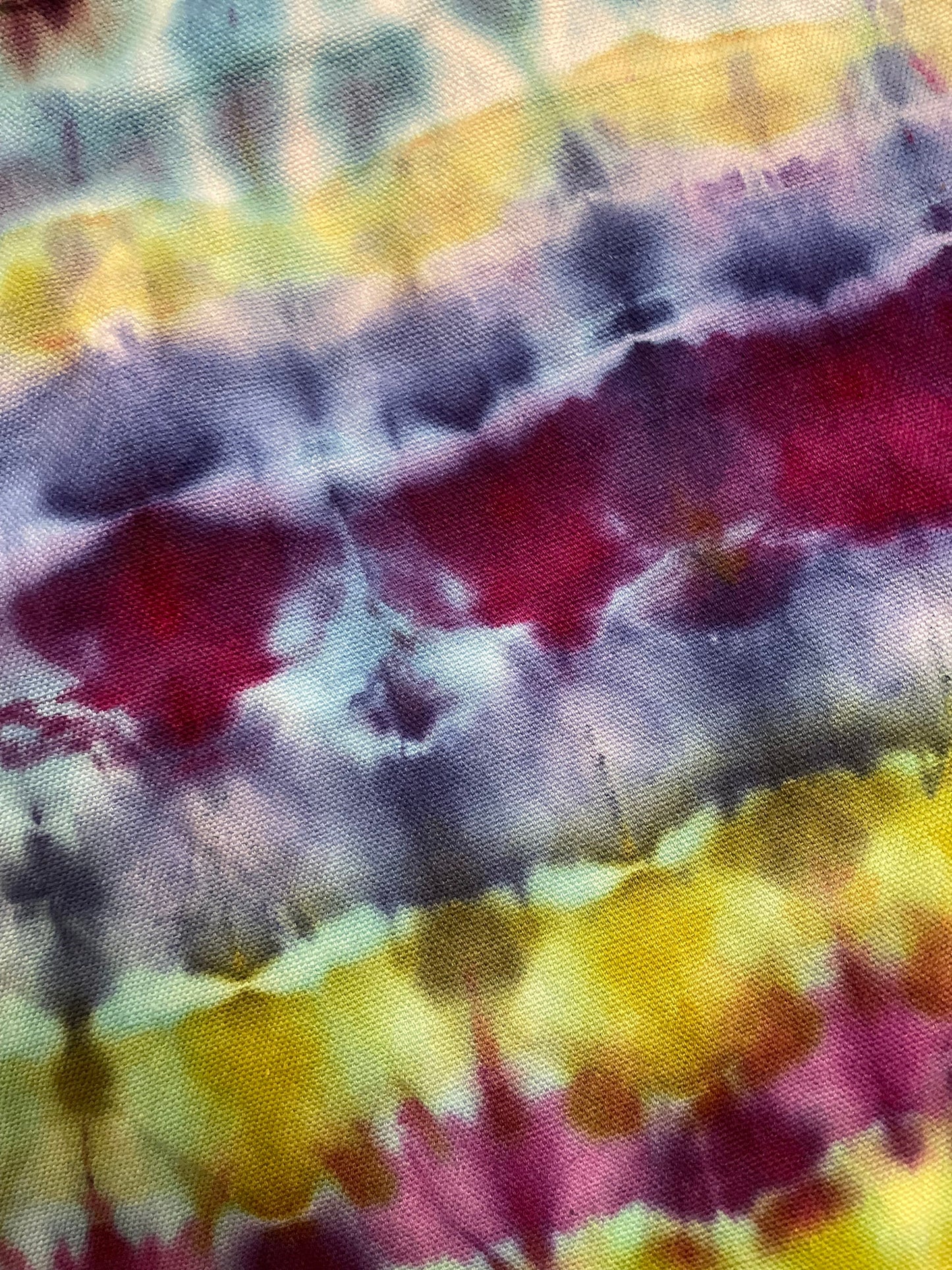 Kaleidoscope Tie Dye Canvas Tote | One Size | Hand-Dyed | One Of A Kind