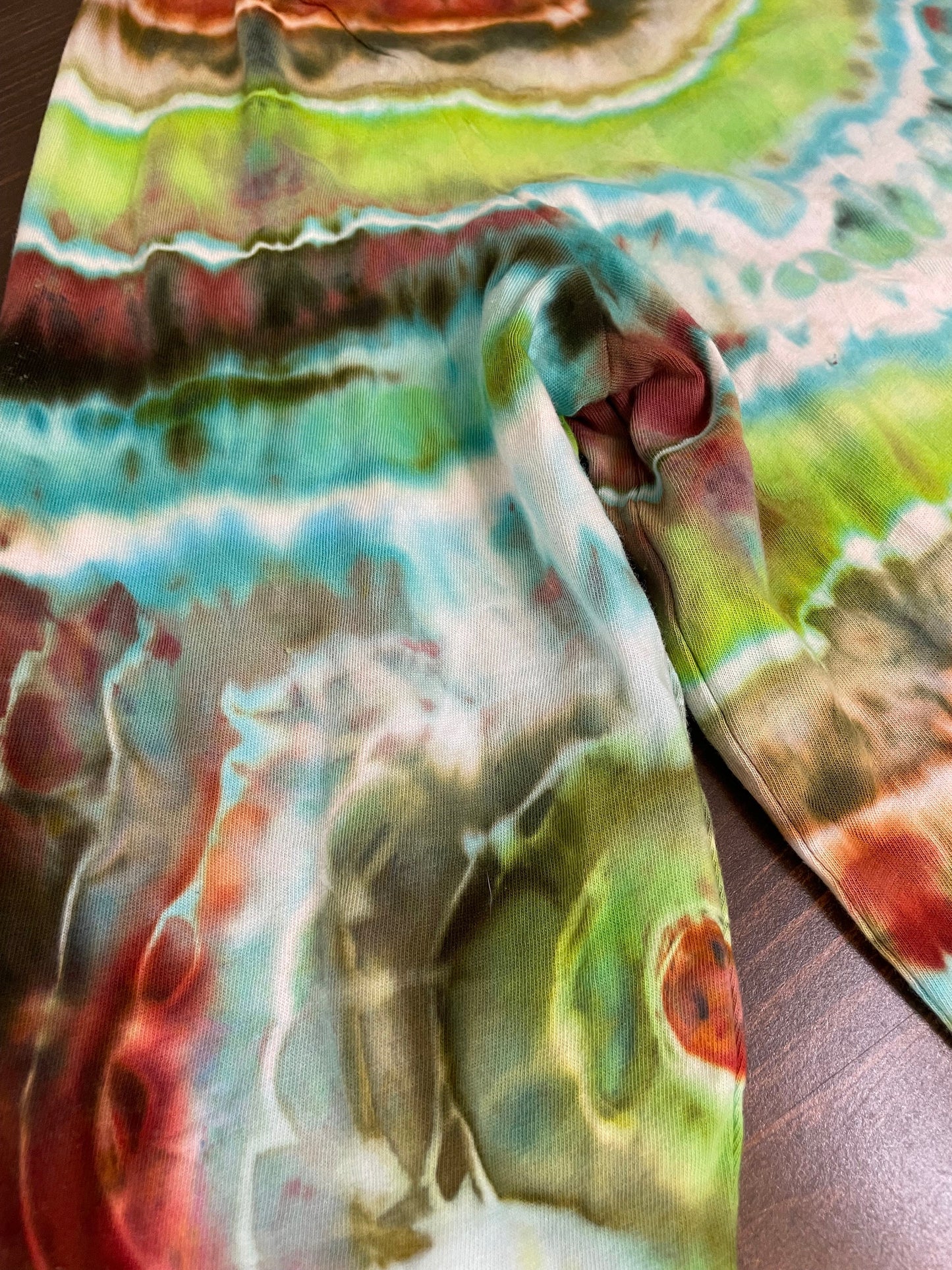 Geode Tie Dye Long Sleeve T-Shirt | Size XXL | Hand-Dyed | One Of A Kind