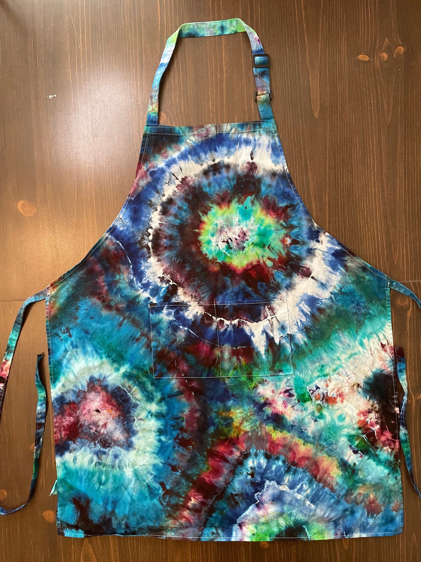 Tie Dye Apron | One Size | Hand-Dyed | One Of A Kind