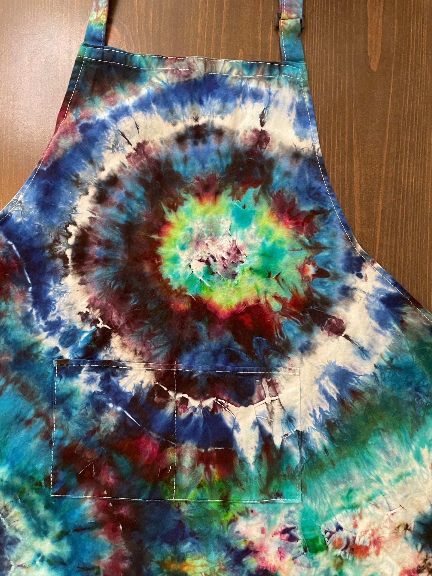 Tie Dye Apron | One Size | Hand-Dyed | One Of A Kind
