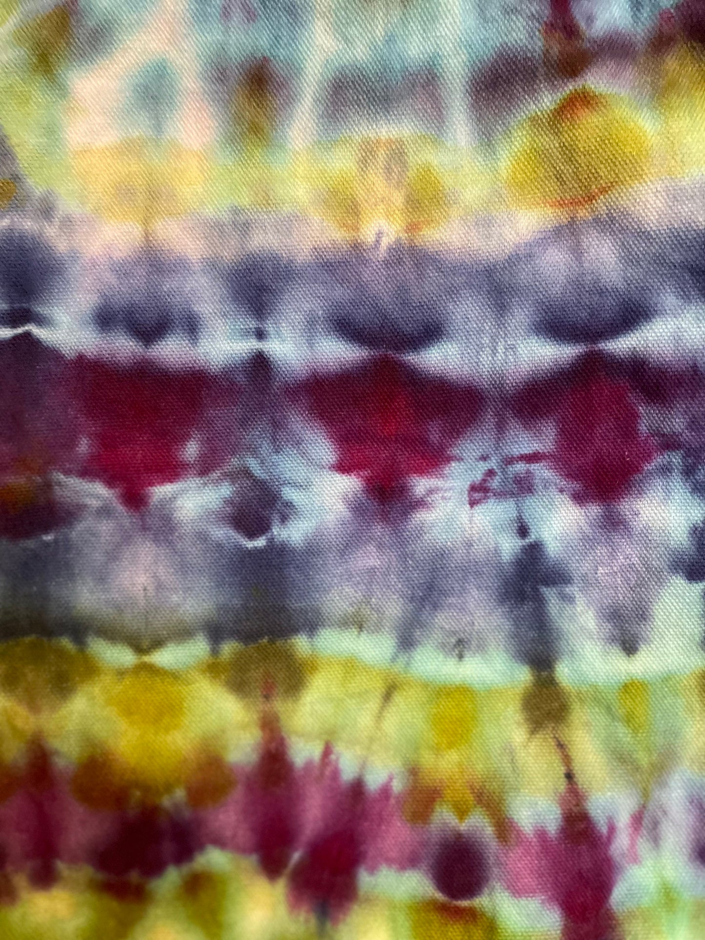 Kaleidoscope Tie Dye Canvas Tote | One Size | Hand-Dyed | One Of A Kind