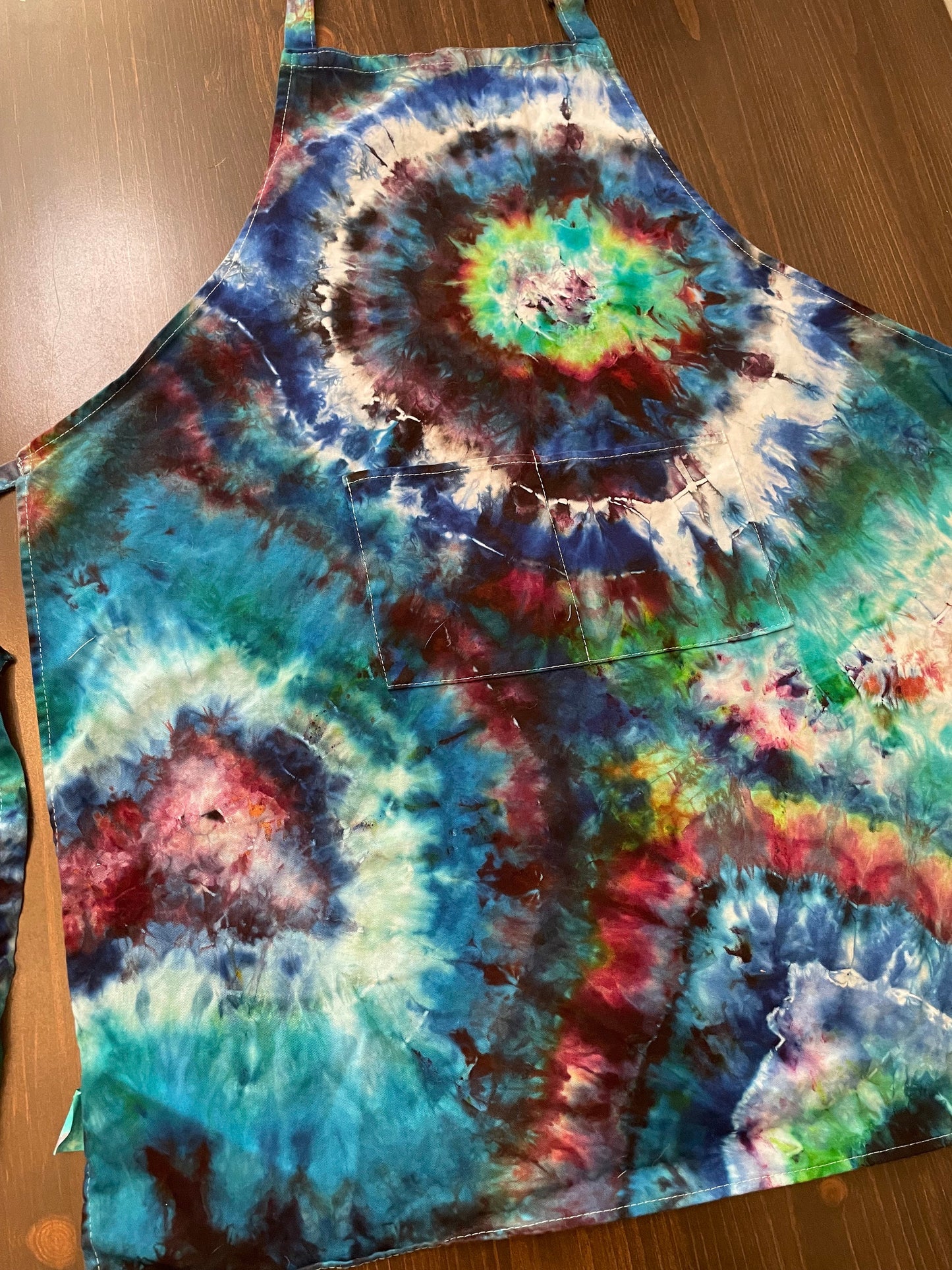 Tie Dye Apron | One Size | Hand-Dyed | One Of A Kind