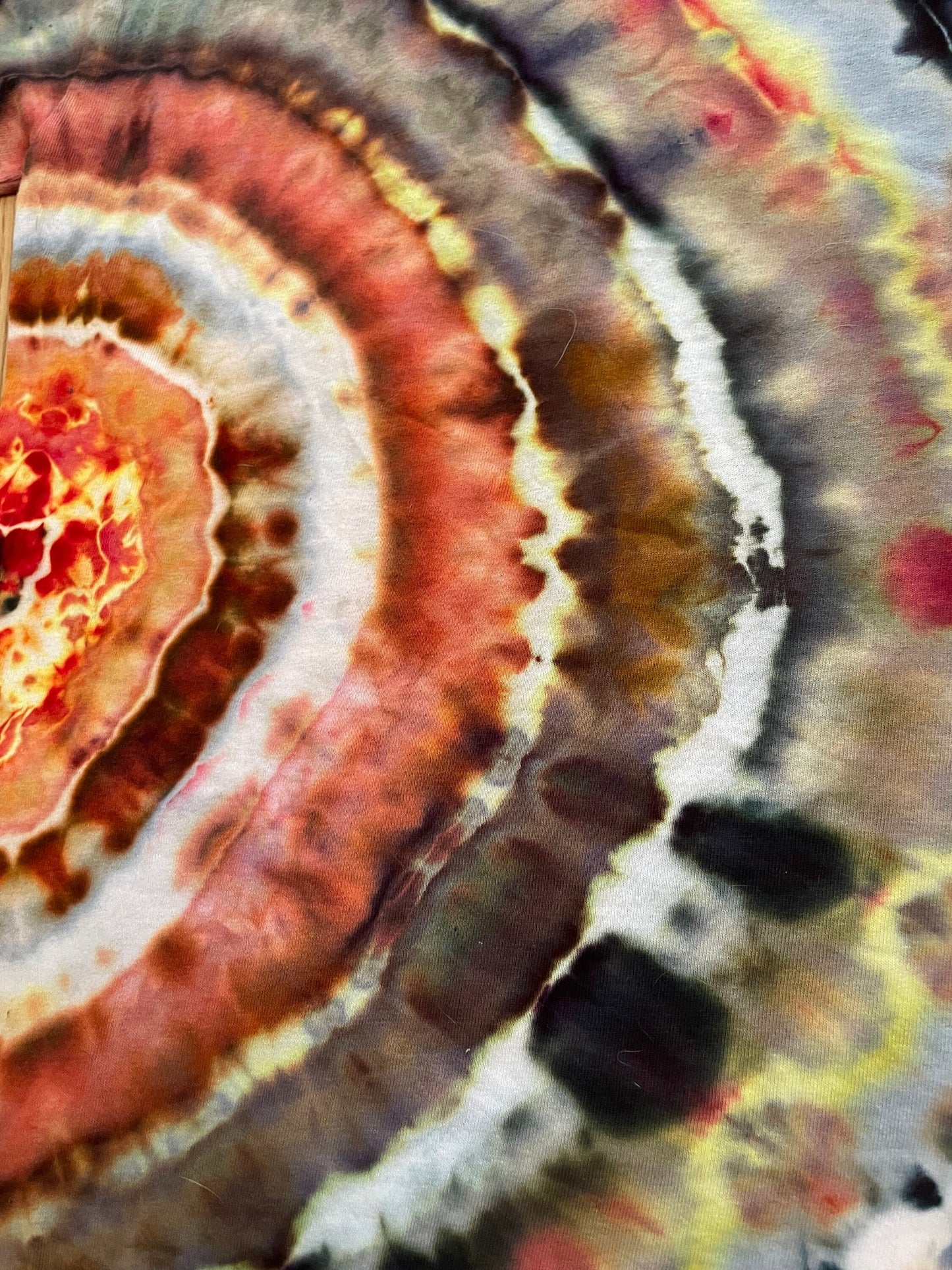 Tangerine Tie Dye T-Shirt | Unisex | Size Medium | One Of A Kind