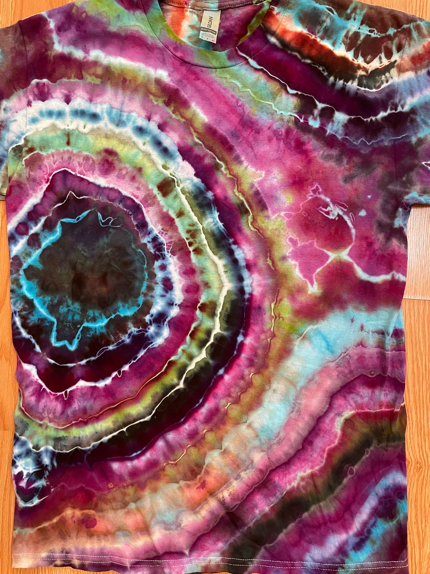 Purple Tie Dye T-Shirt | Unisex | Size Medium | 100% Cotton | One Of A Kind
