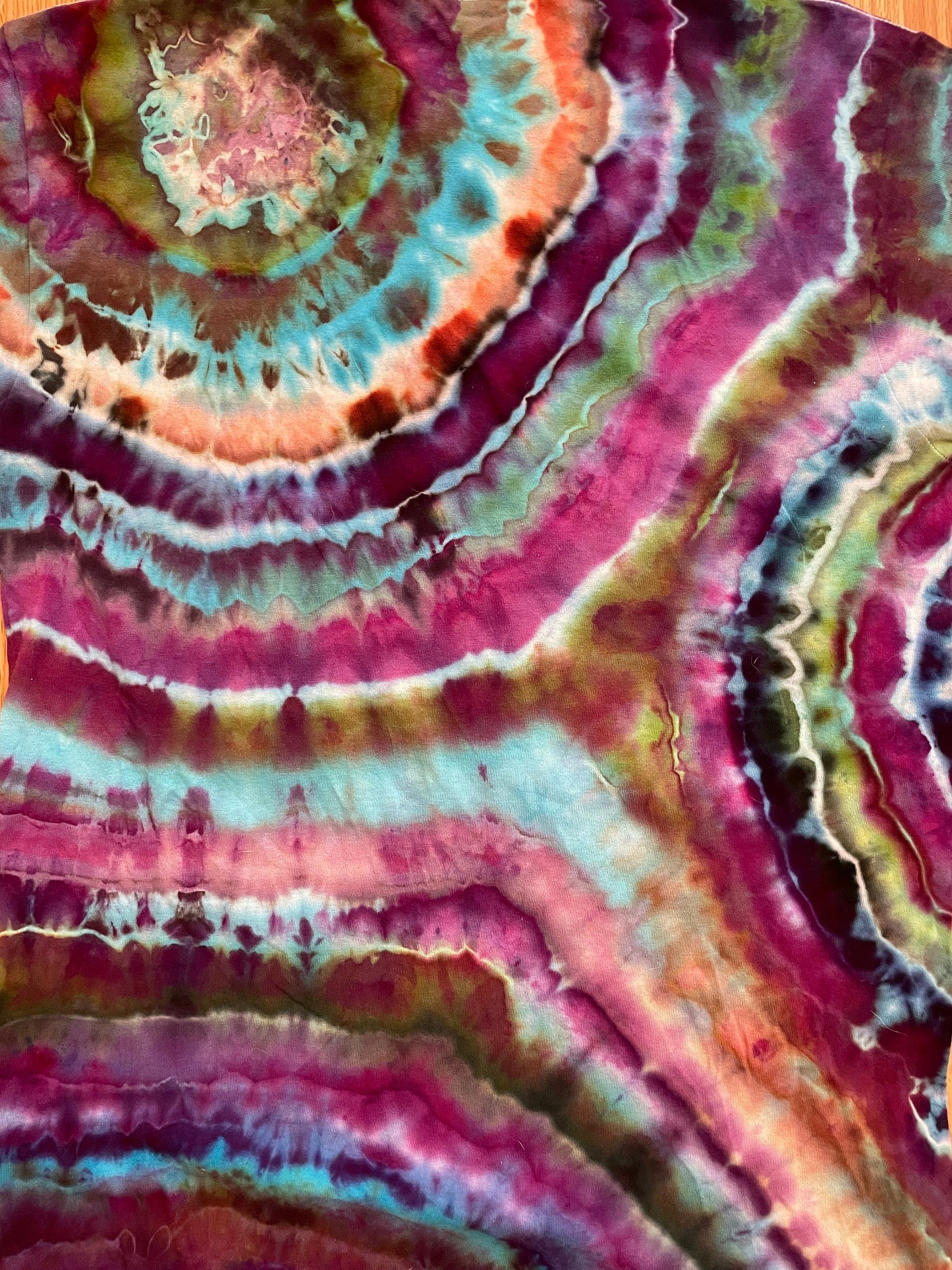 Purple Tie Dye T-Shirt | Unisex | Size Medium | 100% Cotton | One Of A Kind