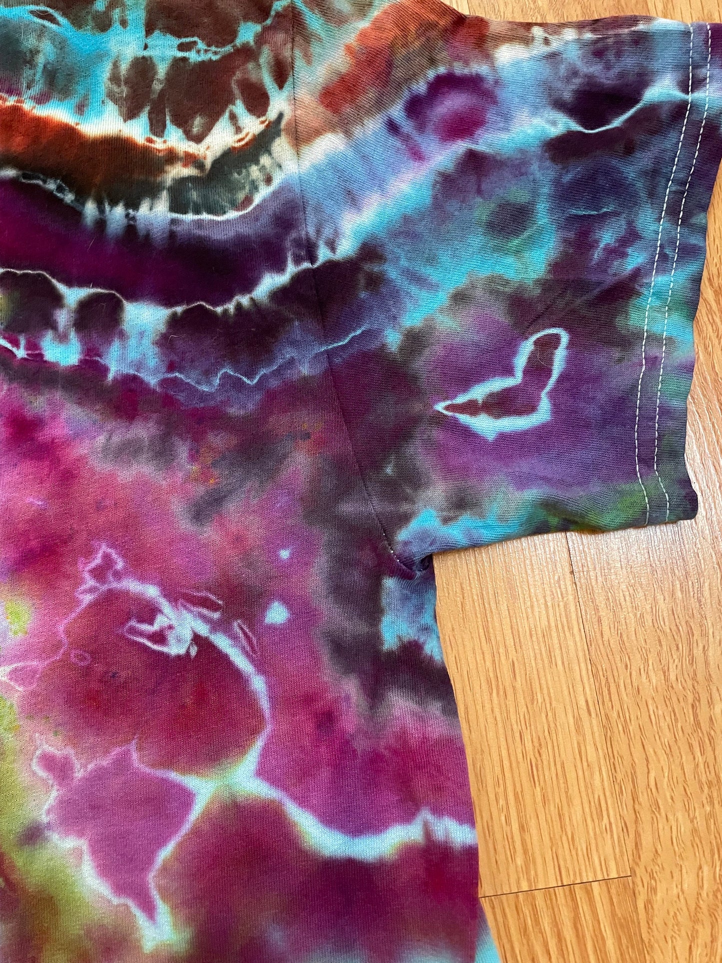 Purple Tie Dye T-Shirt | Unisex | Size Medium | 100% Cotton | One Of A Kind