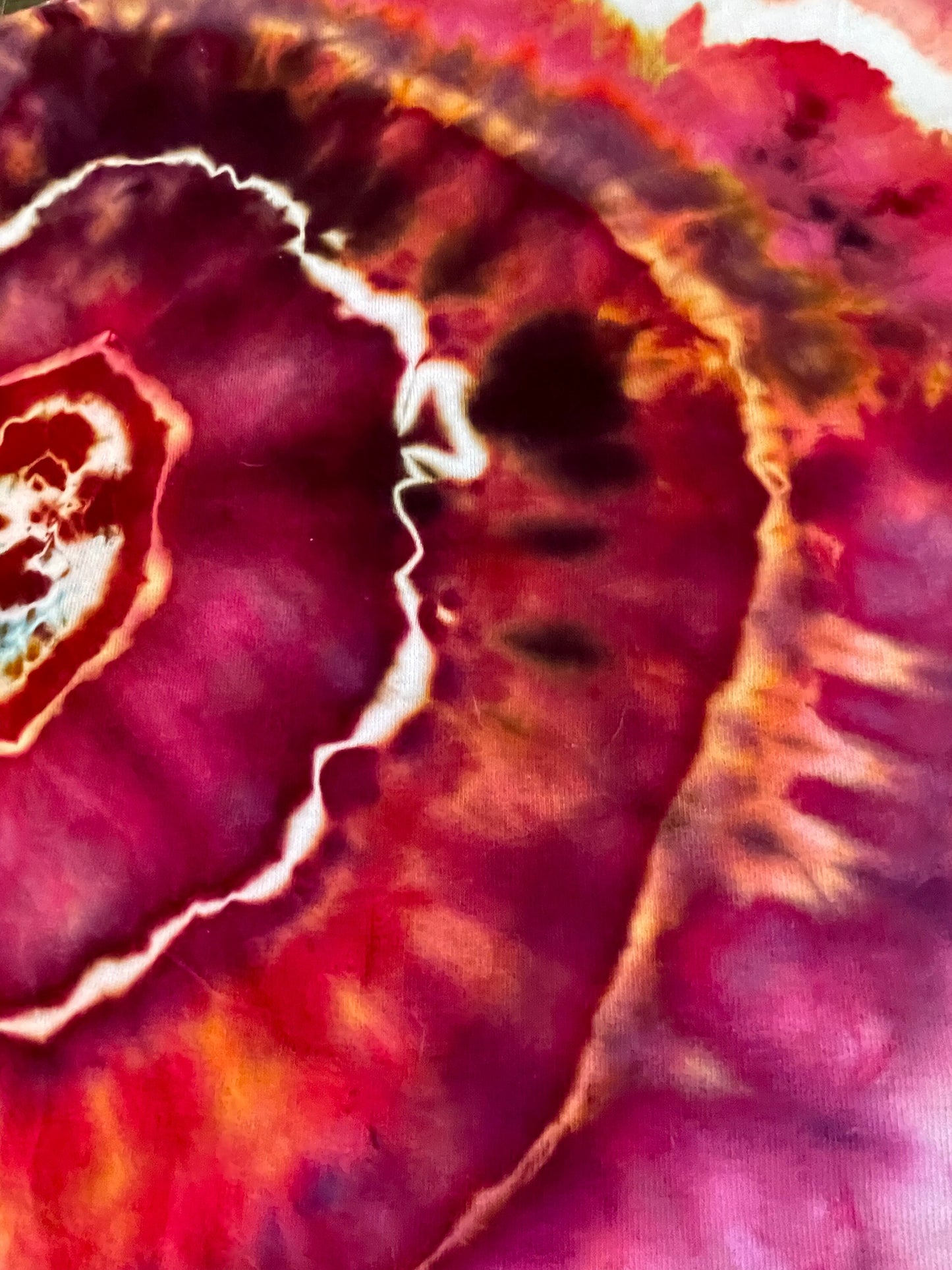 Red Tie Dye Tshirt | Size Medium | Hand-Dyed | One Of A Kind