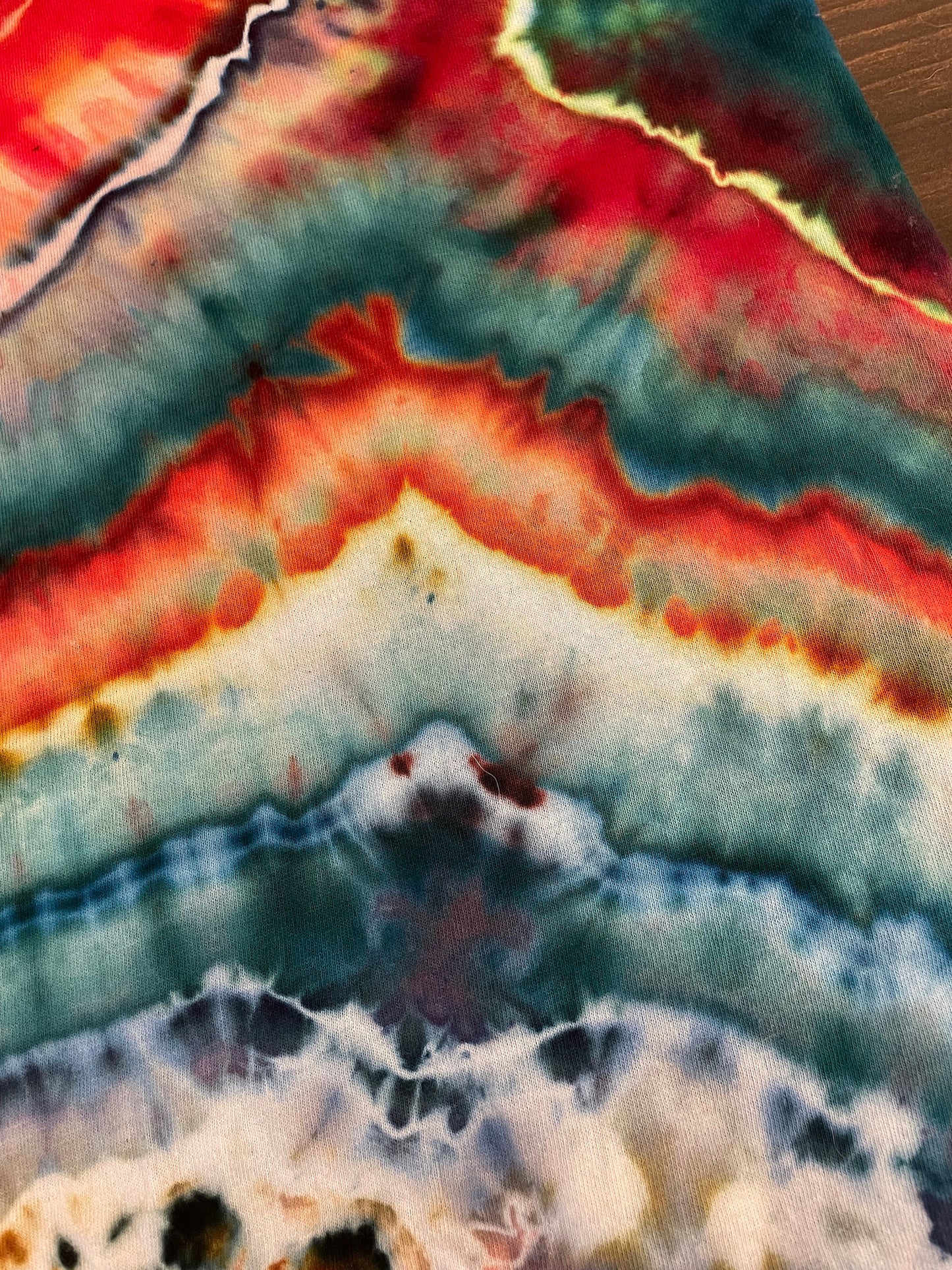 Colorful Tie Dye T-Shirt | Size Medium | Hand-Dyed | One Of A Kind