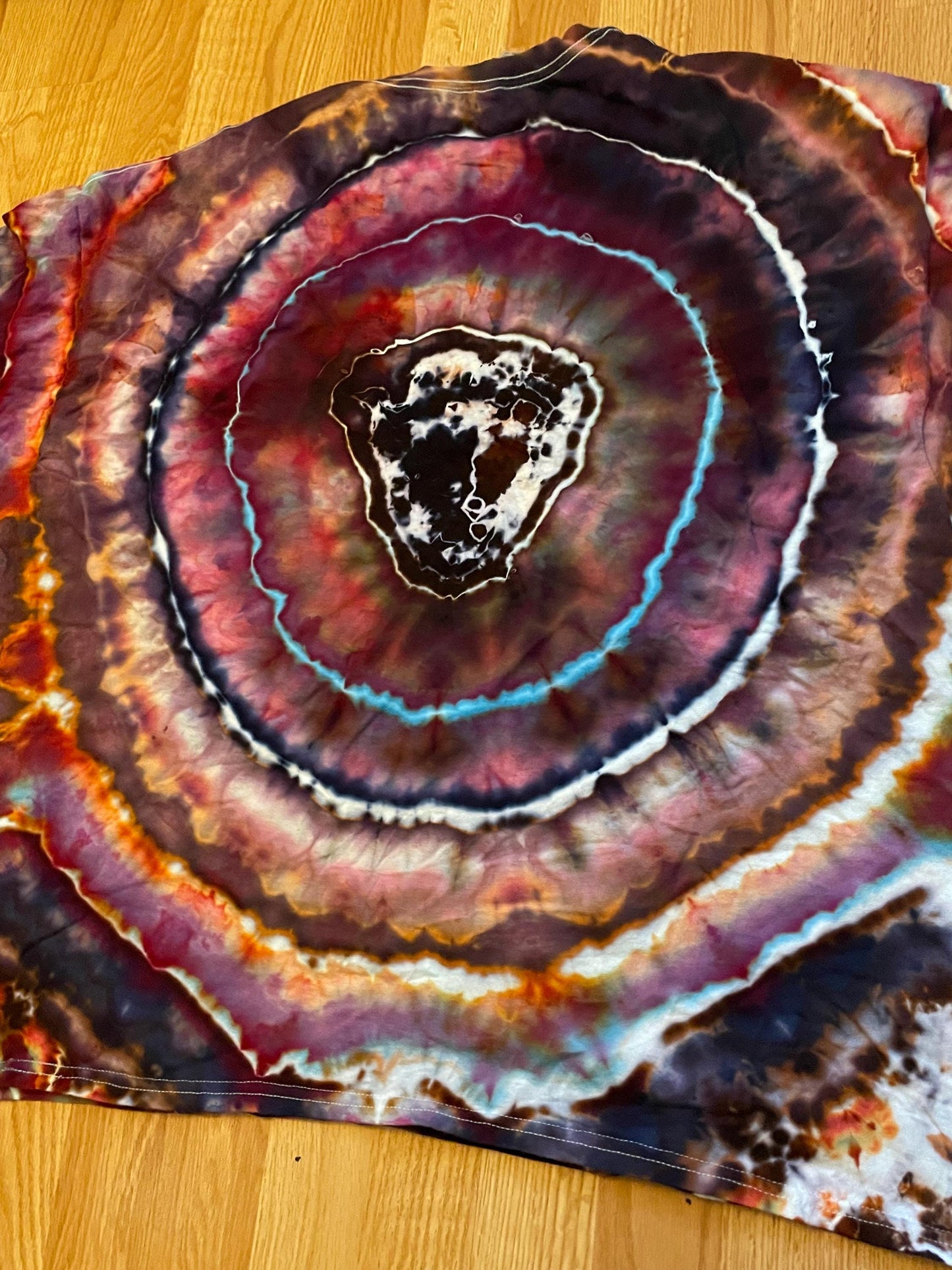 Geode Tie Dye T-Shirt | Size 2X | Hand Dyed | One Of A Kind