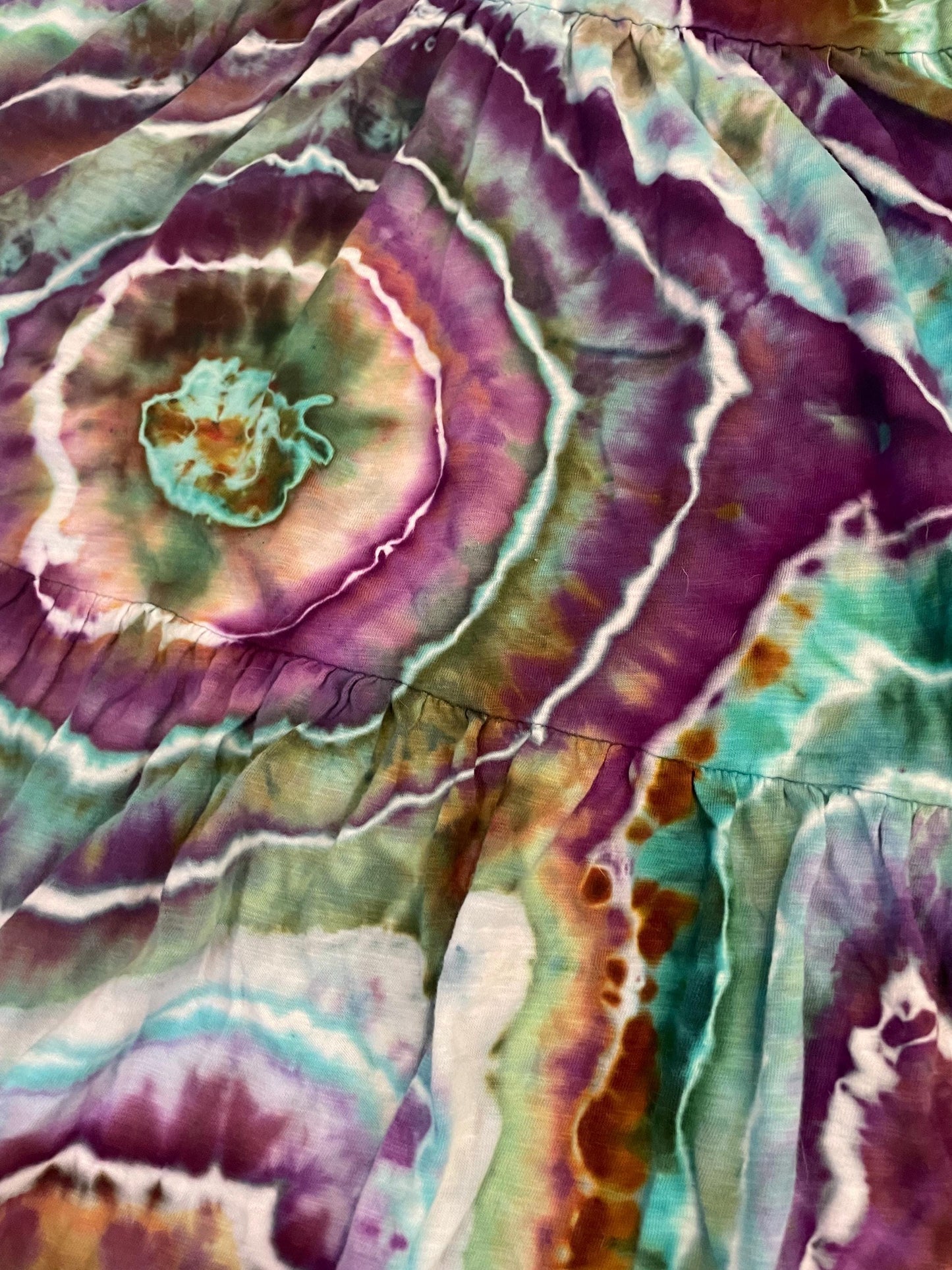 Upcycled Old Navy Tie Dye Dress | Size Medium | Hand Dyed | One Of A Kind