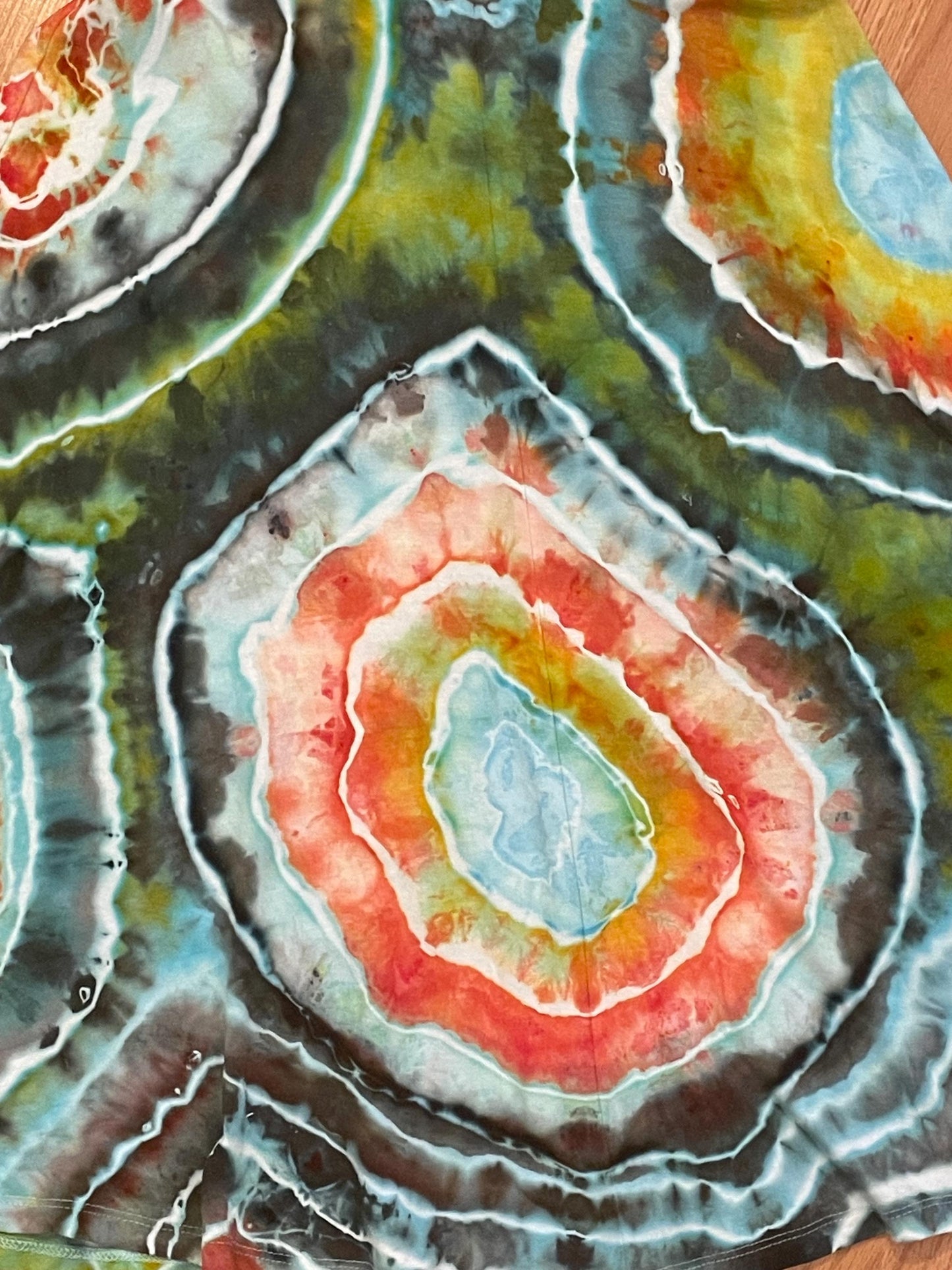 Dream Tie Dye Skirt | Size Large | Hand Dyed | One Of A Kind