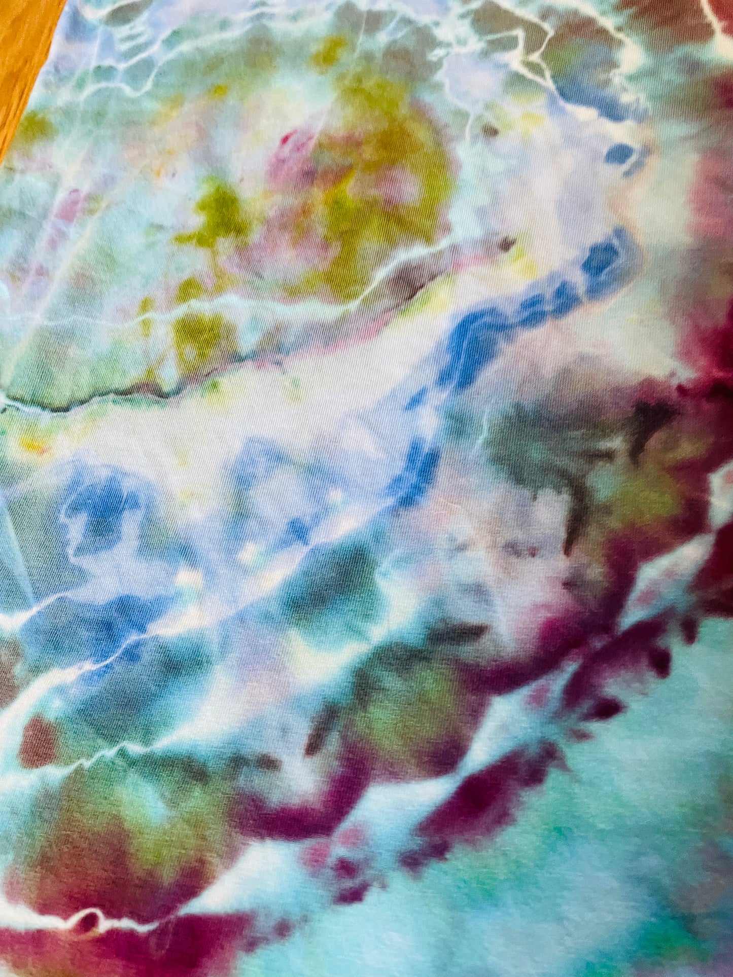 Ocean Breathes Salty Tie Dye Spaghetti Strap Top | Size Medium | One Of A Kind
