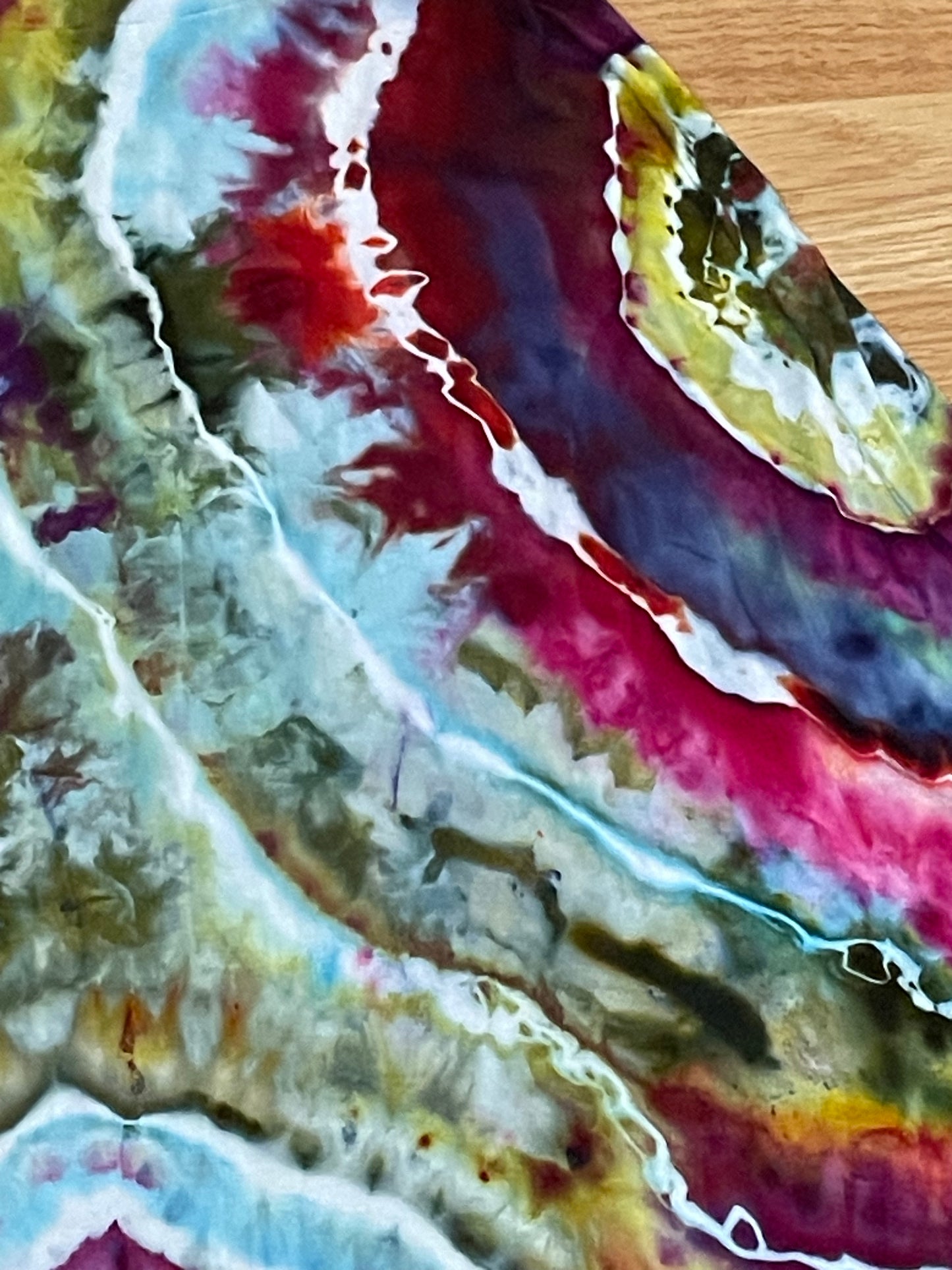 Geode Tie Dye Skirt | Size Small | One Of A Kind