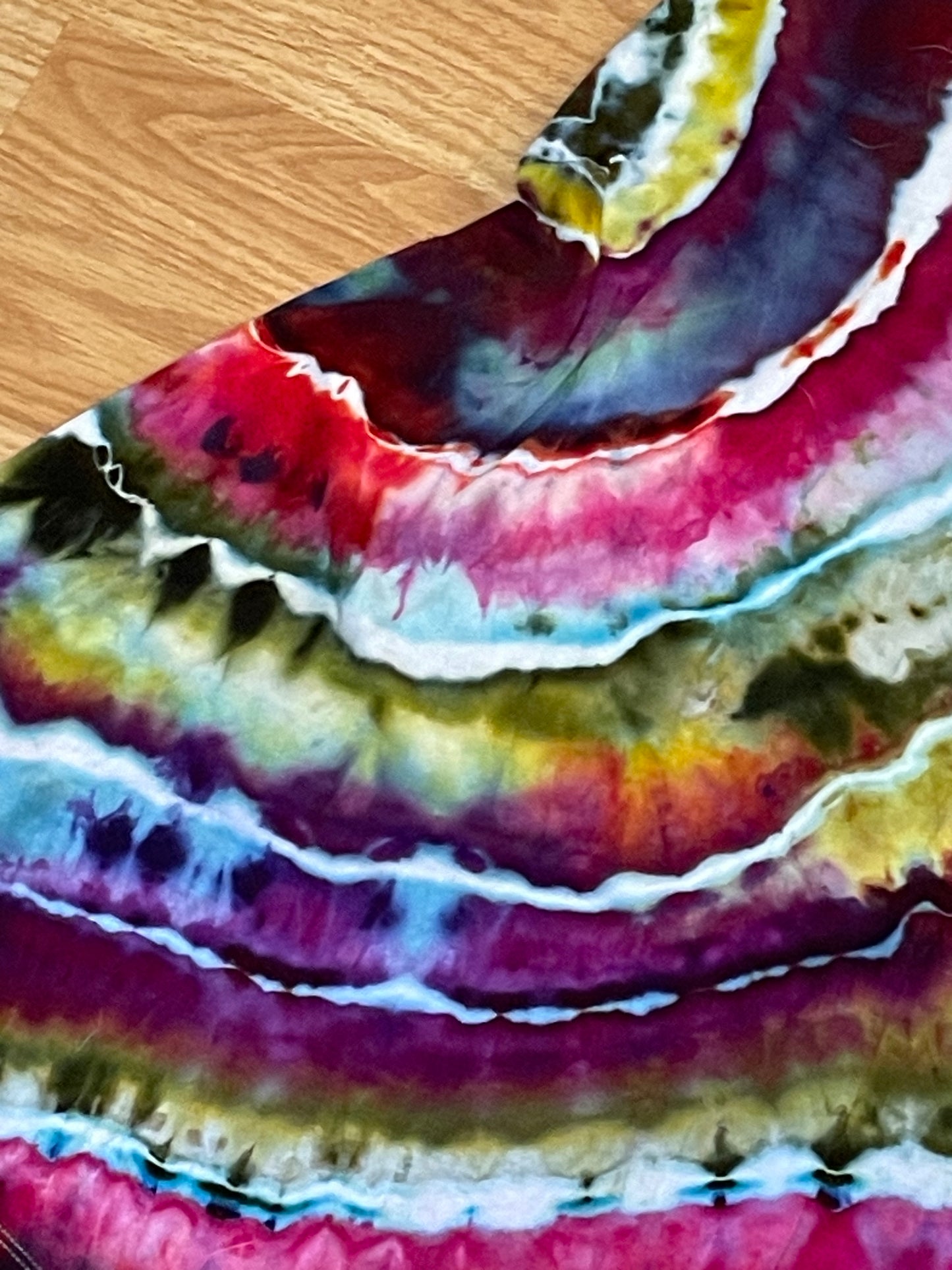 Geode Tie Dye Skirt | Size Small | One Of A Kind