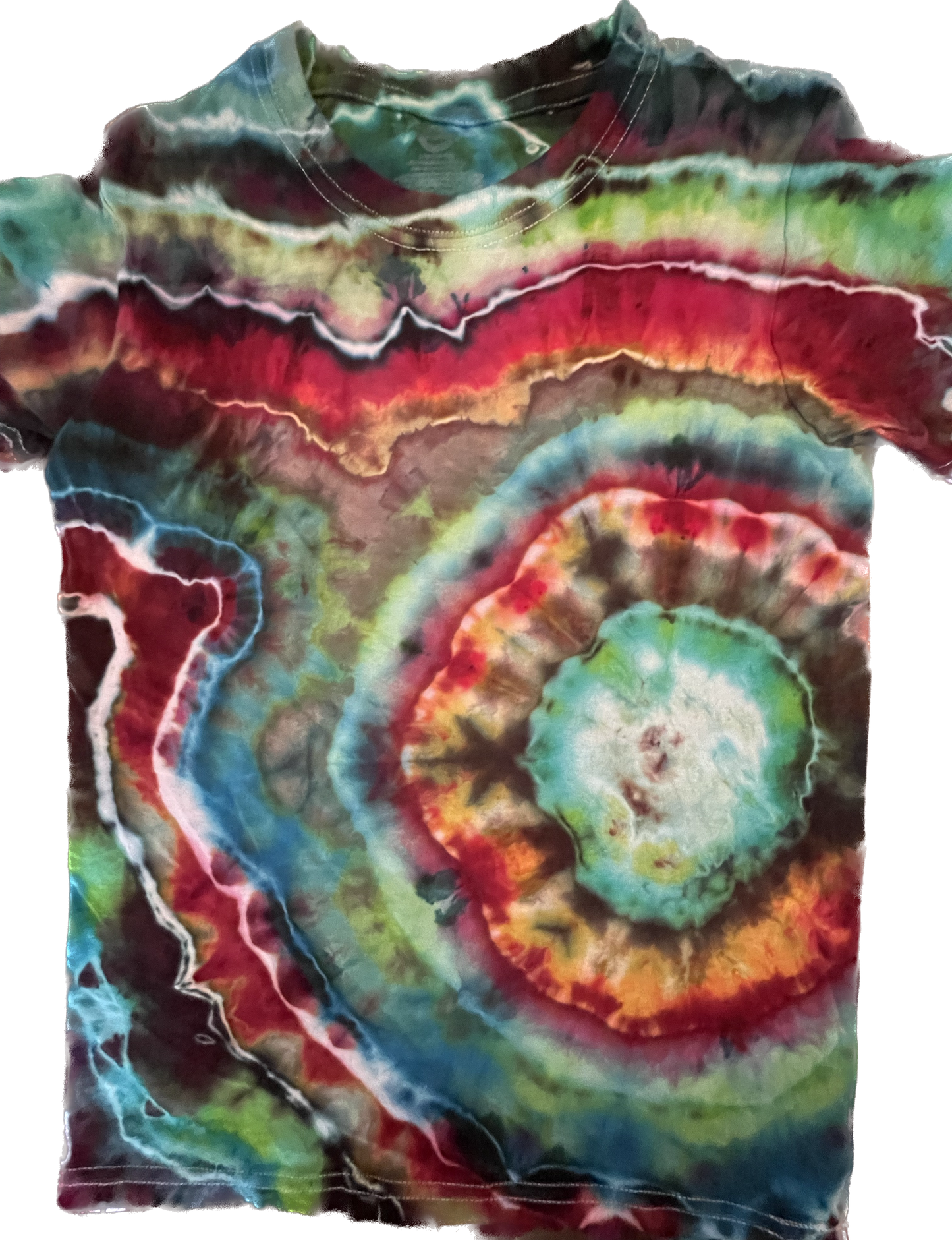 Shining Star Youth Tie Dye T-Shirt | Size Youth Large | One Of A Kind