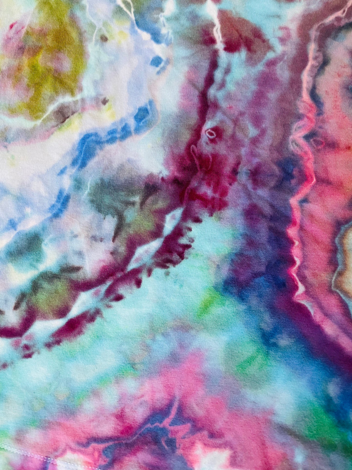 Ocean Breathes Salty Tie Dye Spaghetti Strap Top | Size Medium | One Of A Kind