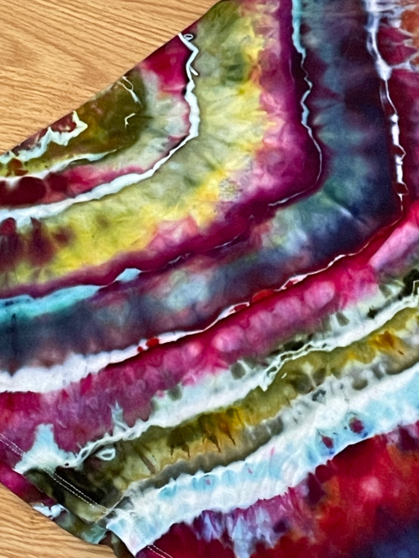 Geode Tie Dye Skirt | Size Small | One Of A Kind