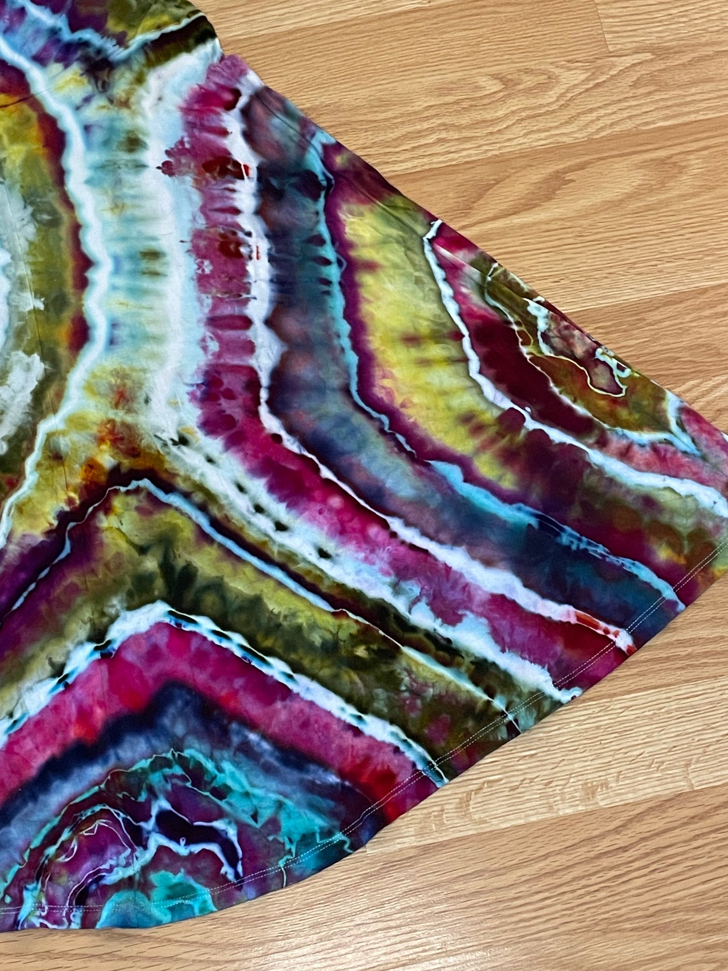 Geode Tie Dye Skirt | Size Small | One Of A Kind