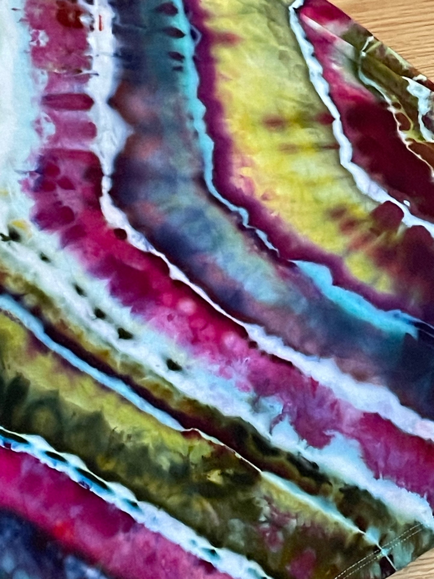 Geode Tie Dye Skirt | Size Small | One Of A Kind