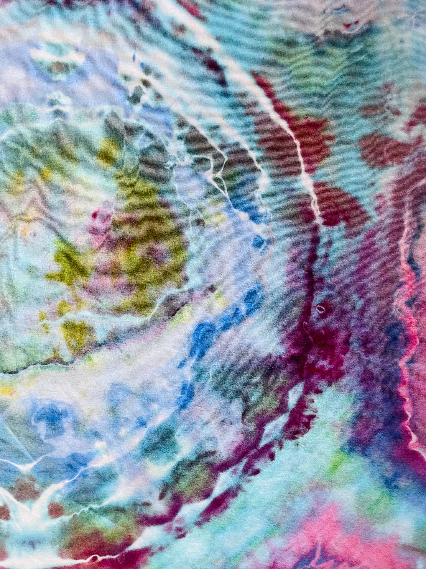 Ocean Breathes Salty Tie Dye Spaghetti Strap Top | Size Medium | One Of A Kind