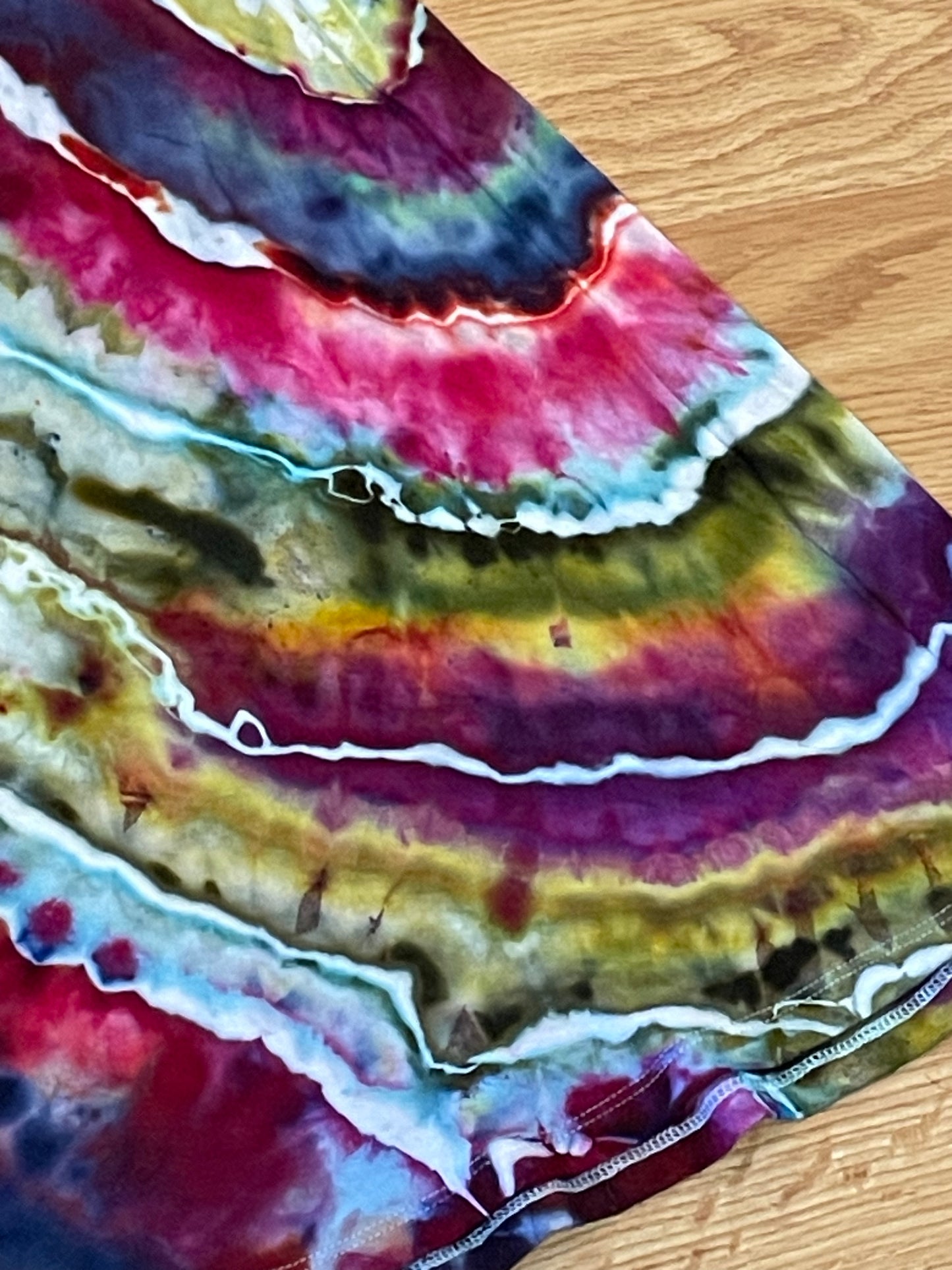 Geode Tie Dye Skirt | Size Small | One Of A Kind