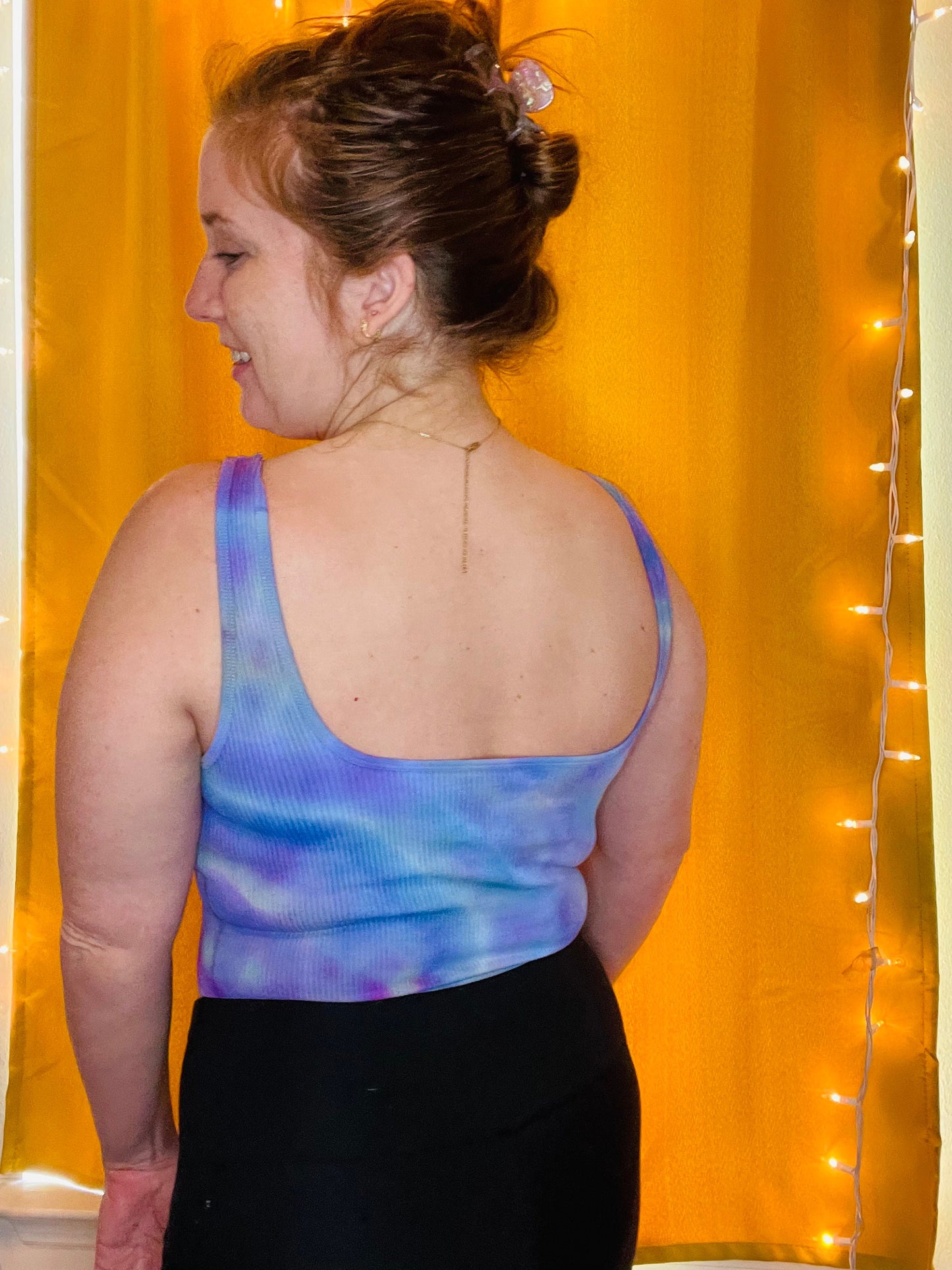 Tie Dye Bodysuit | Size Large | Hand-Dyed | One Of A Kind