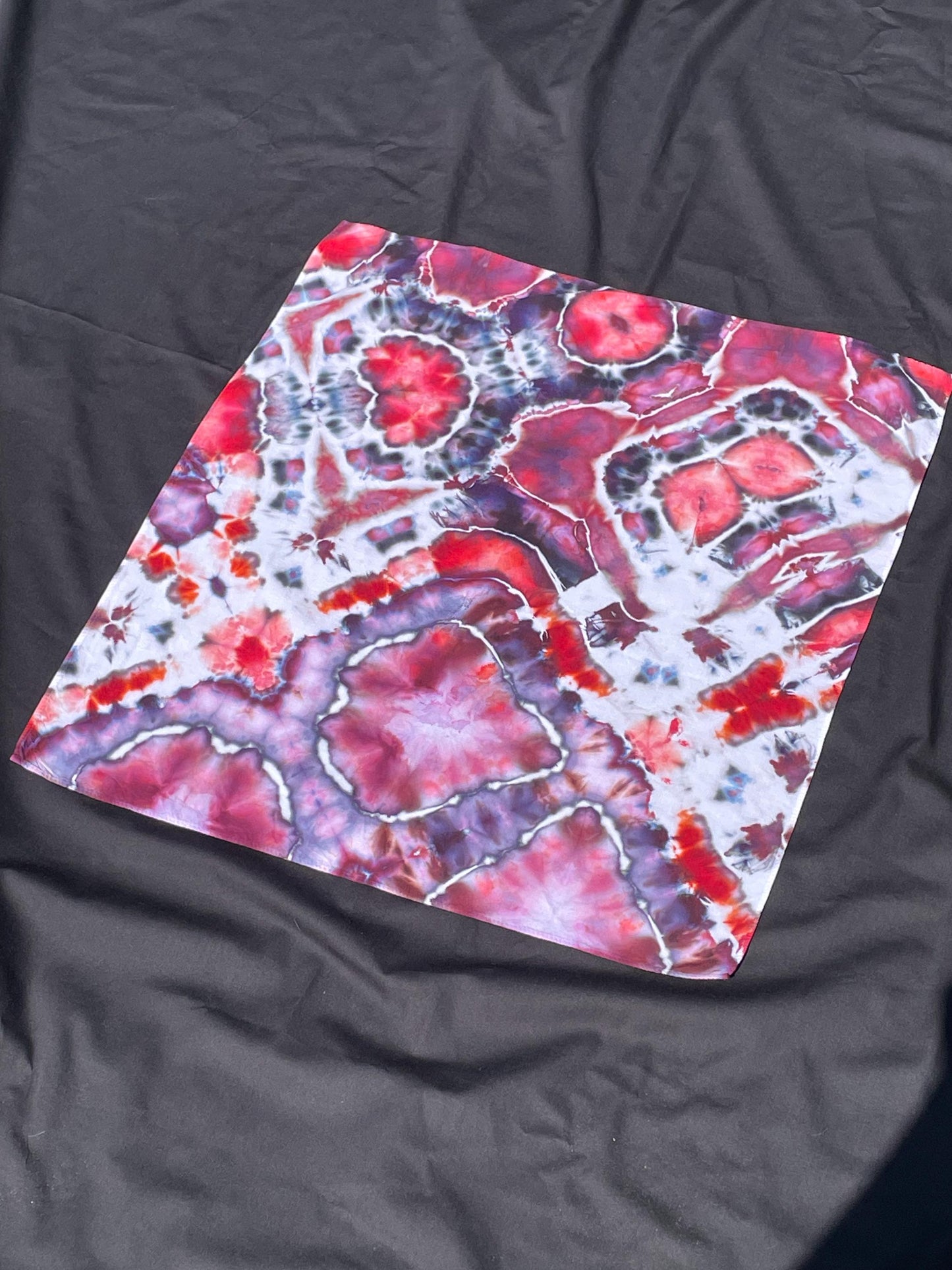 Sporadic Ice Tie Dye Bandana