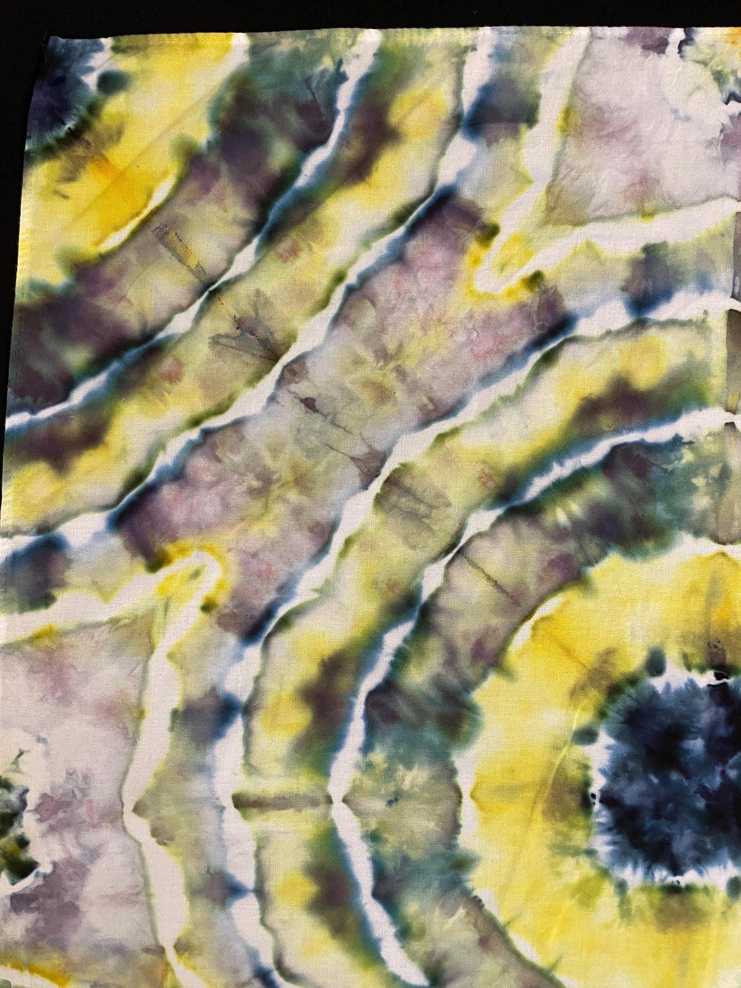 Mirror Ice Tie Dye Bandana: Hand-Dyed, One Of A Kind
