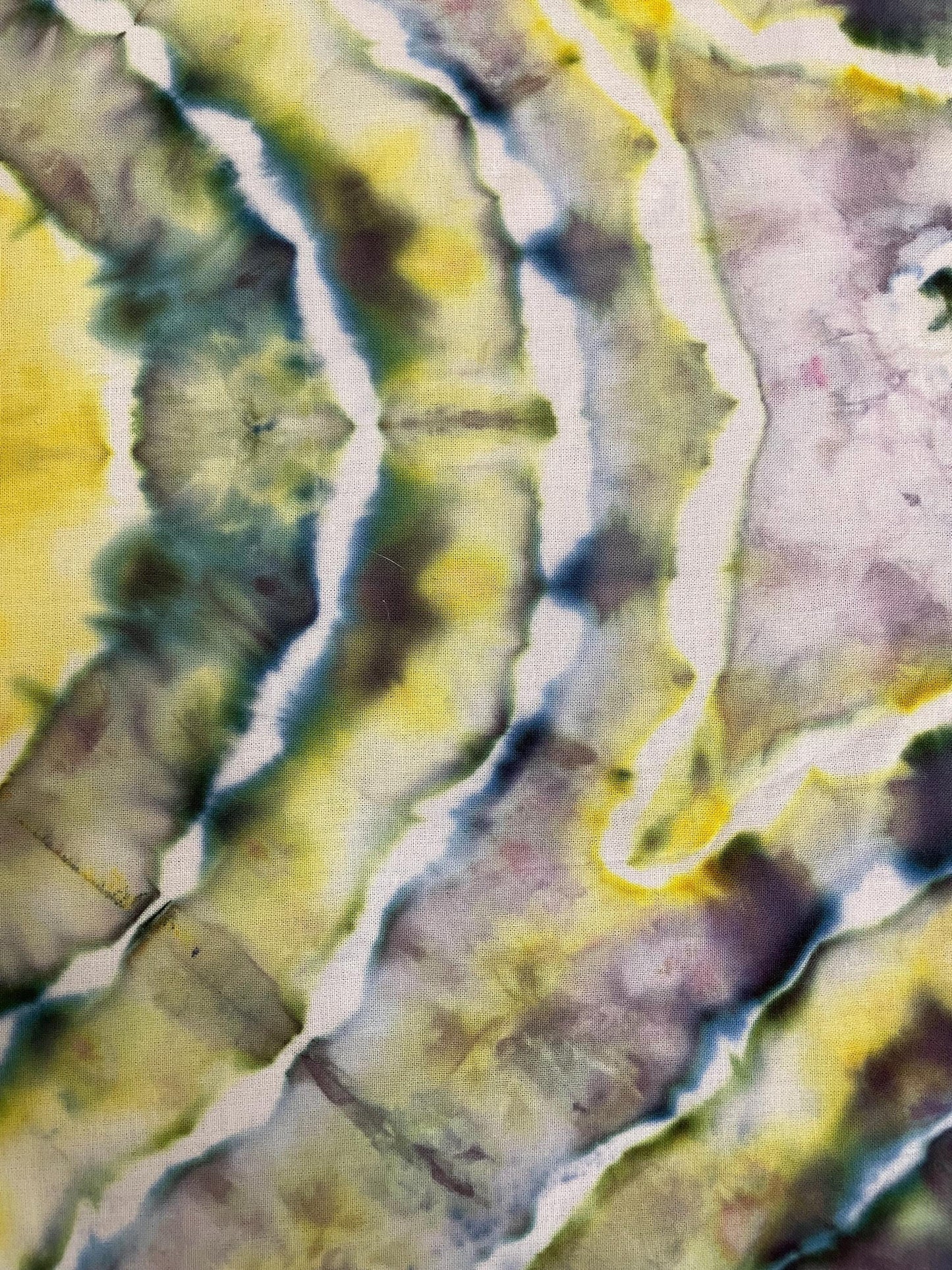 Mirror Ice Tie Dye Bandana: Hand-Dyed, One Of A Kind