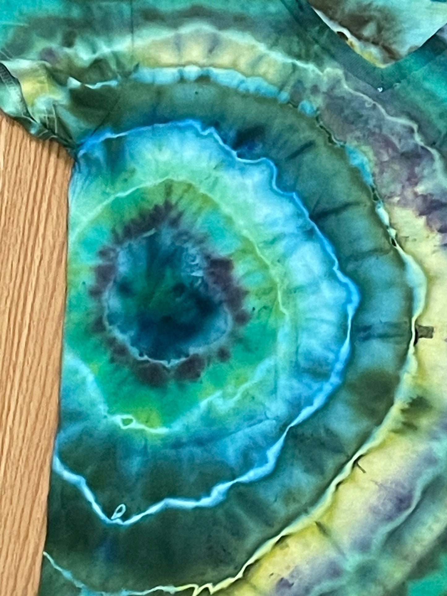 Lowcountry V-Neck Tie Dye T-shirt | Size Small | One Of A Kind